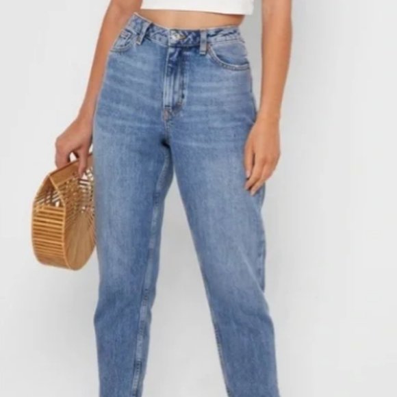 Topshop MOTO High-Waisted Mom Jeans - Picture 6 of 6
